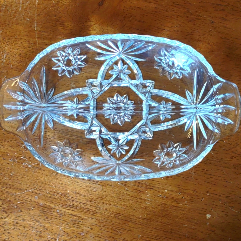 Vintage Anchor Hocking Divided Dish